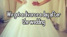 Newlyweds reveal the worst thing that happened to them the day after their wedding