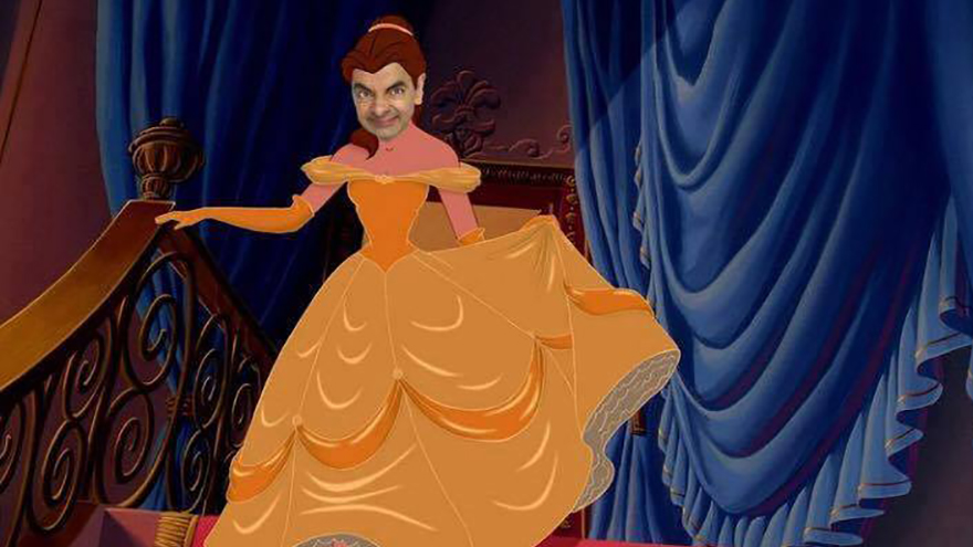 Someone has photoshopped Mr Bean's face onto Disney Princesses - and the results are hilarious!