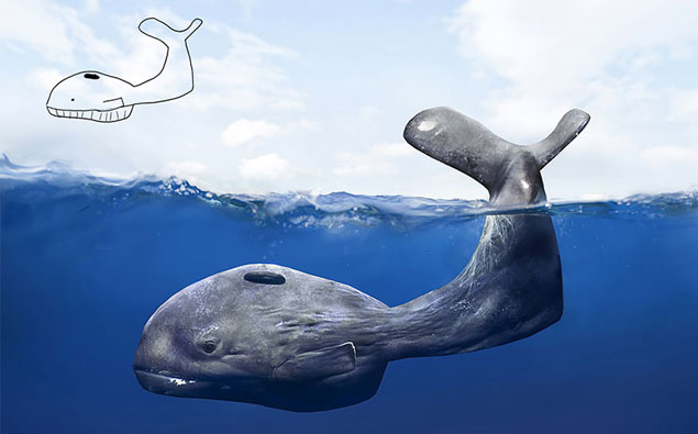 Artist Recreates Childhood Drawings