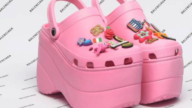 The team at Crocs is thrilled with the high fashion collaboration. Photo / Instagram, Crocs