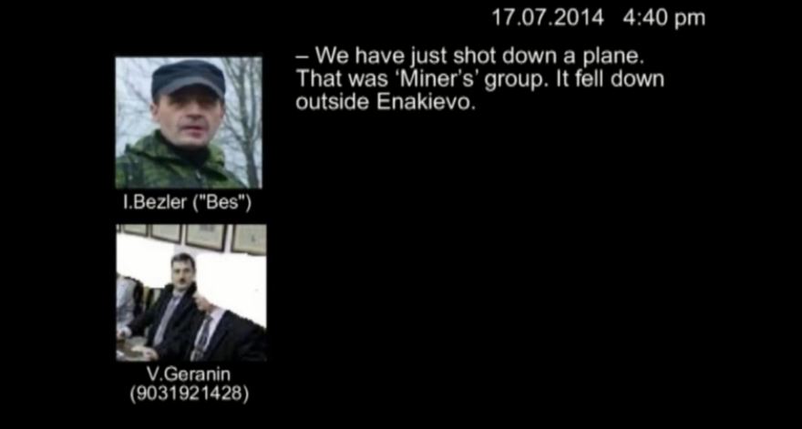 Audio of russian separatist commander