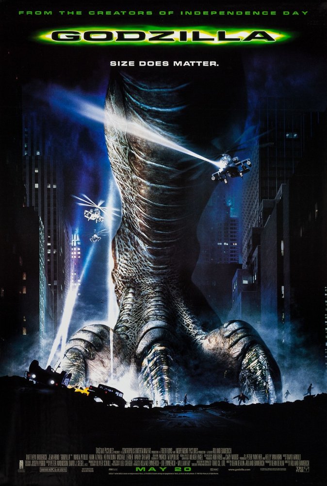 Godzilla was the first film in the franchise to be completely produced by a Hollywood studio. Starring Matthew Broderick, Jean Reno, Maria Pitillo, Hank Azaria, and Harry Shearer, the film features a giant, reptilian monster who leaves destruction in its wake. To stop the monster (and its babies), an earthworm scientist, his reporter ex-girlfriend, and other unlikely heroes team up to save their city.
