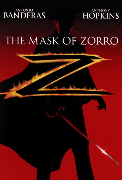 The Mask Of Zorro follows a young thief, seeking revenge for the death of his brother, who's trained by the once great, but aged Zorro, who also pursues vengeance of his own. The film stars Antonio Banderas, Catherine Zeta‑Jones and Anthony Hopkins.