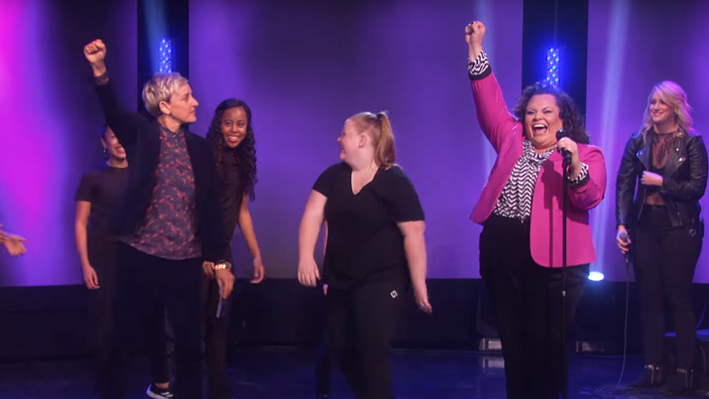 Maori star's breath-taking performance on Ellen