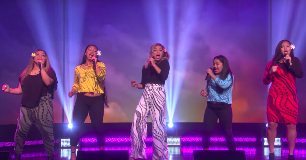 Tongan sisters stun the world with their amazing '90s mashup performance on The Ellen Show!