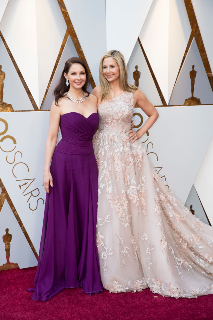 Ashley Judd and Mira Sorvino. Photo / Getty