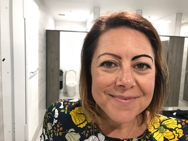 One side off so you can see the depth of colour