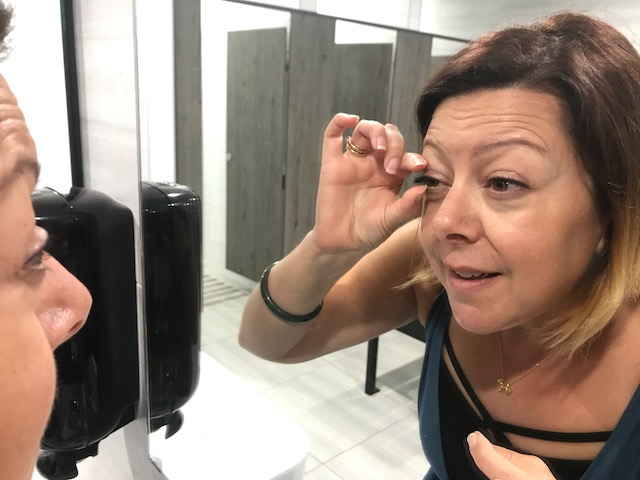 Magnets and Eyelashes - apparently they go together!!