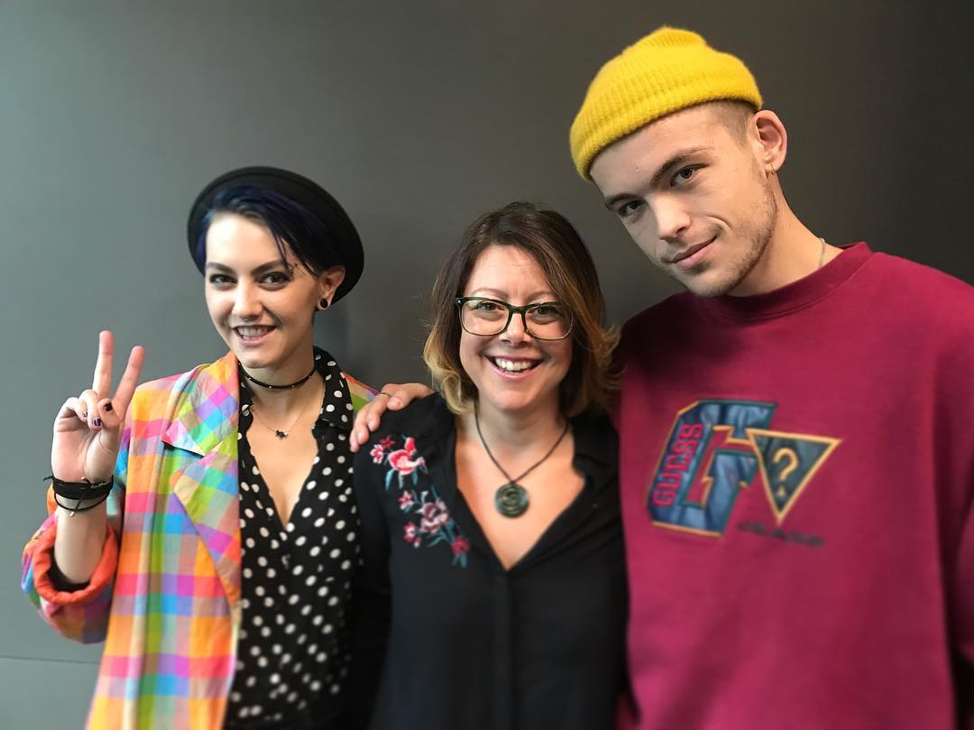 Possum and George from Openside share what it's like to open for one of their heroes