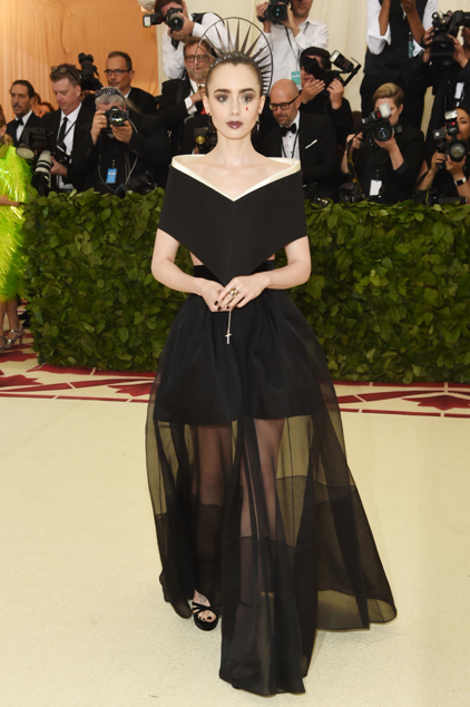 Lily Collins. Photo / Getty