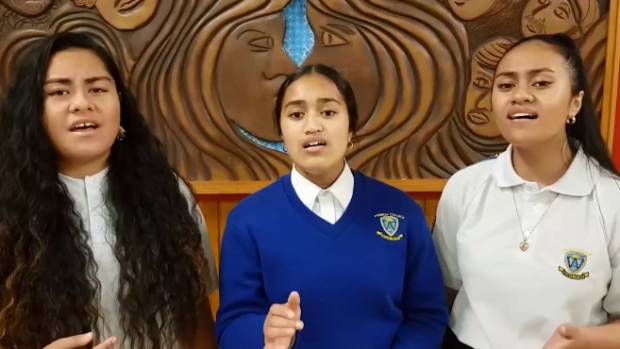Kiwi teens perform spine-tingling a cappella version of our national anthem
