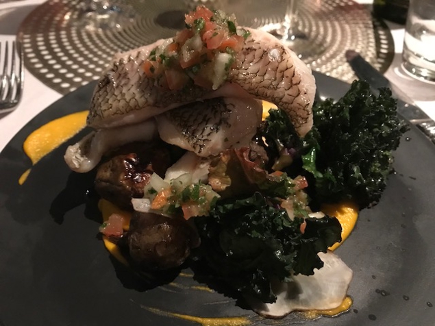 Market Fish main, still don't know what the potato/yam hybrid was? Was tasty though haha