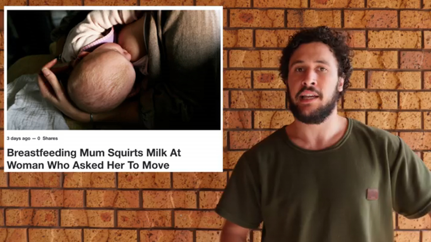 'How To Dad' shares his thoughts on breastfeeding in public - and we couldn't agree more!