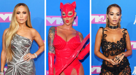 The most stunning and shocking celebrity looks from the MTV VMAs red carpet