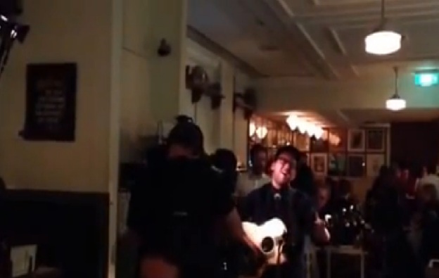 BOP Local Jeremy Redmore - 'Bad Philosophy' in a restaurant in Auckland!