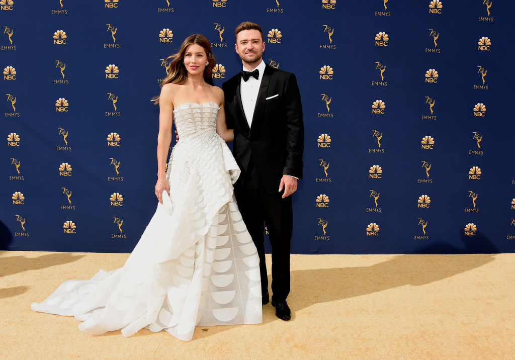 Jessica Beil and Justin Timberlake. Photo / Getty