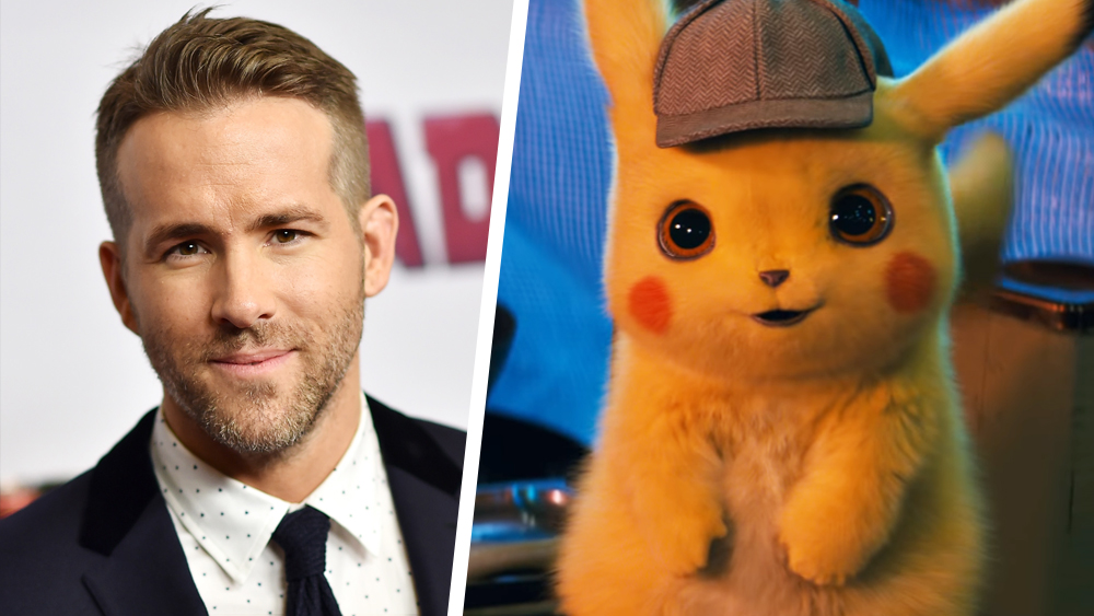 Ryan Reynolds' stars as Pikachu in new flick and we can't decide if it's weird or cute
