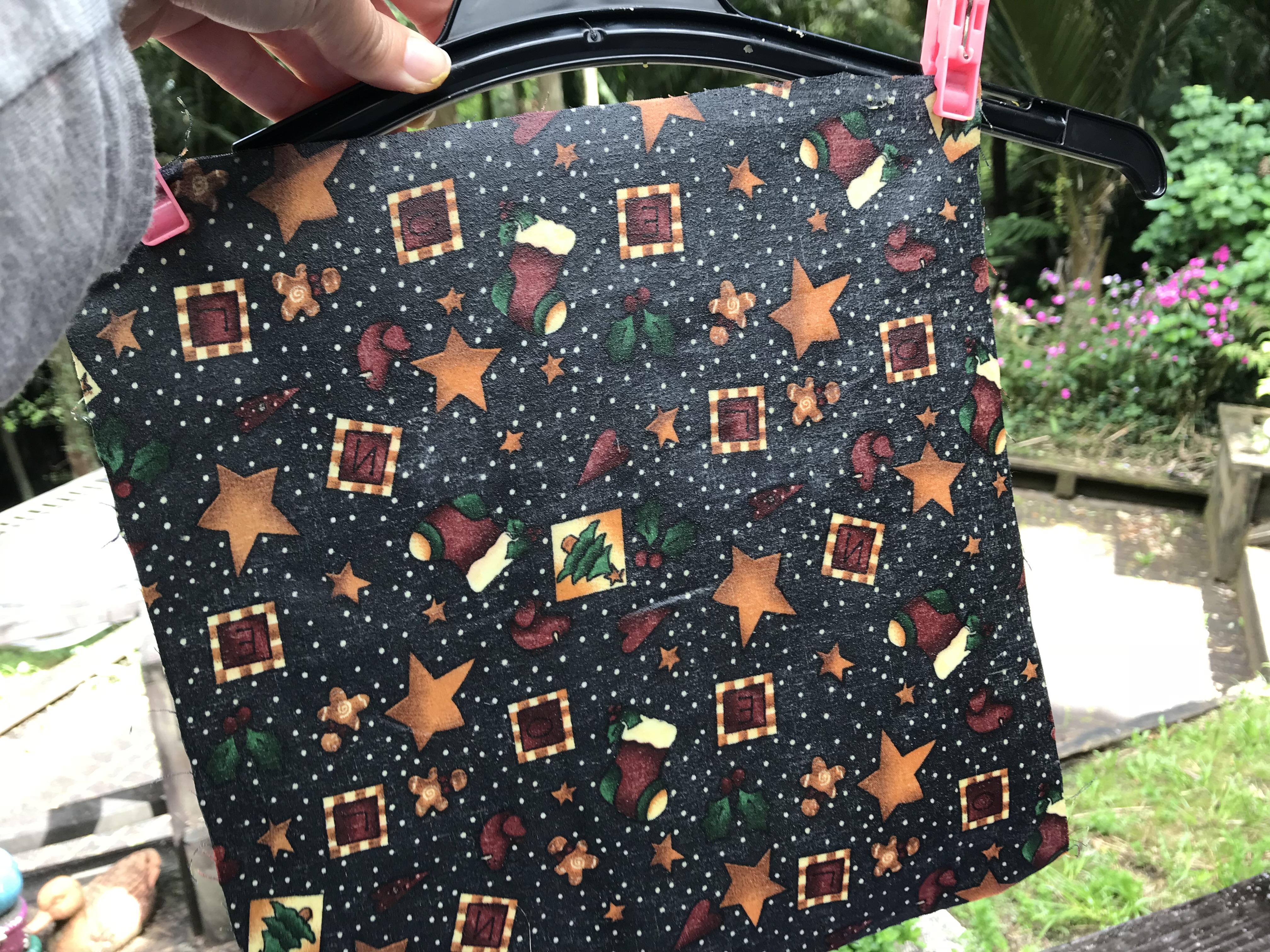 Hanging out to dry out