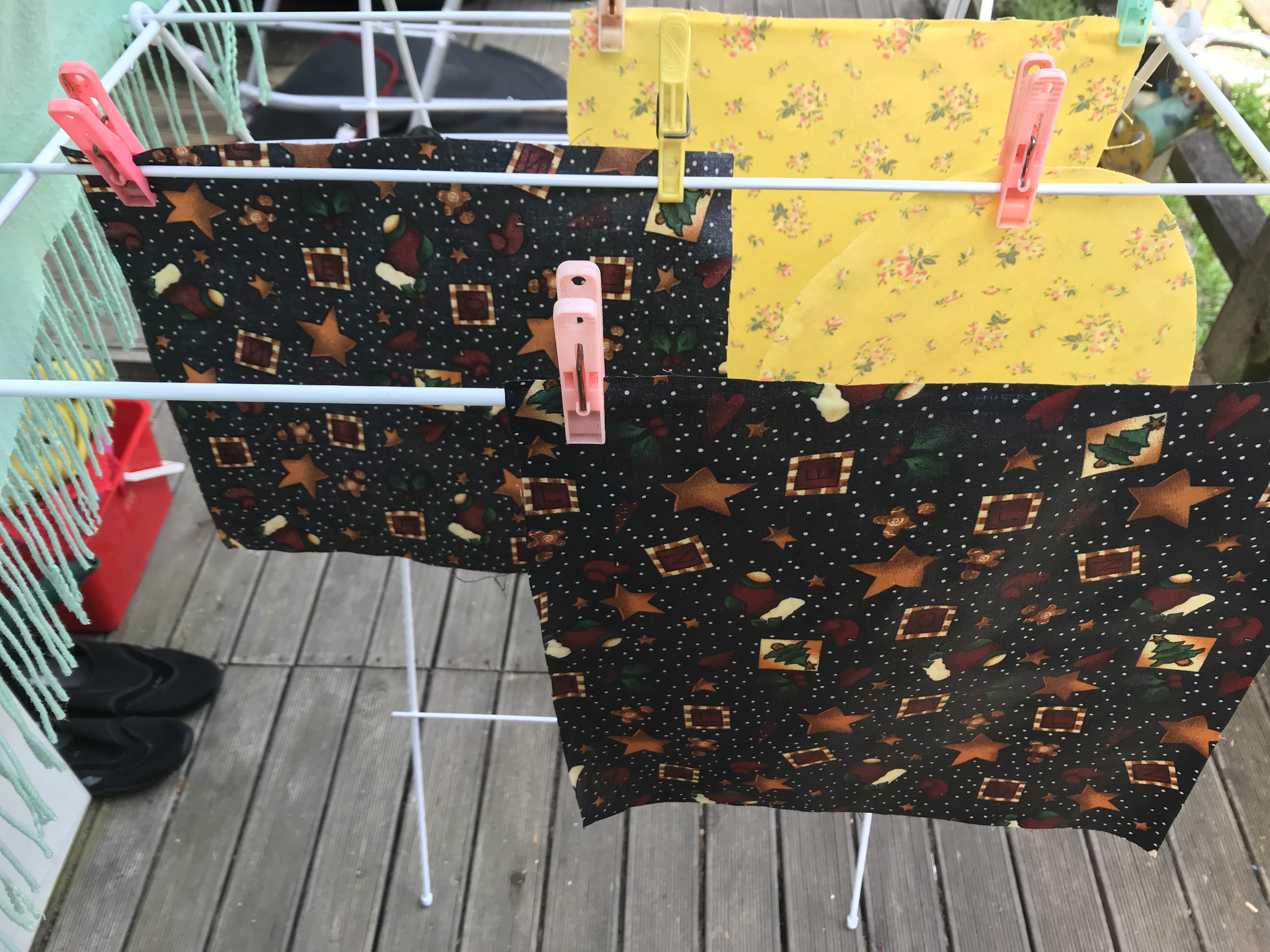 Really surprised how many wraps I was able to make. Got a better handle on how to apply wax quickly and not quite as thick to get it through cloth.