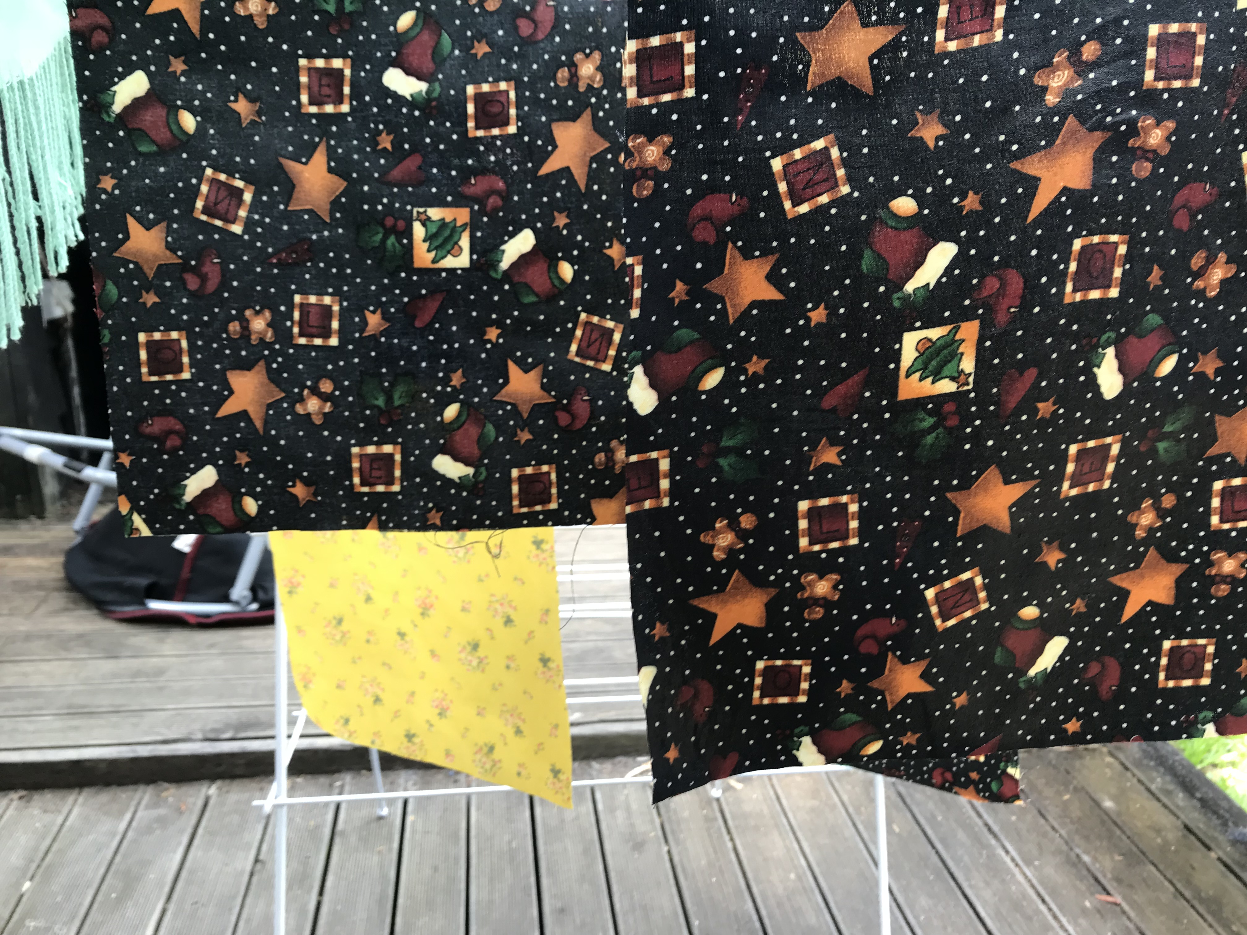 Dry my beauties, dry.