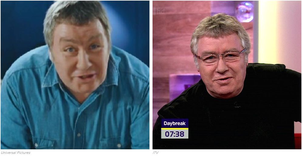 Gregor Fisher as Joe: Gregor Fisher actually has a small, uncredited cameo in Shaun of the Dead which also stars his Love Actually co-star Bill Nighy.