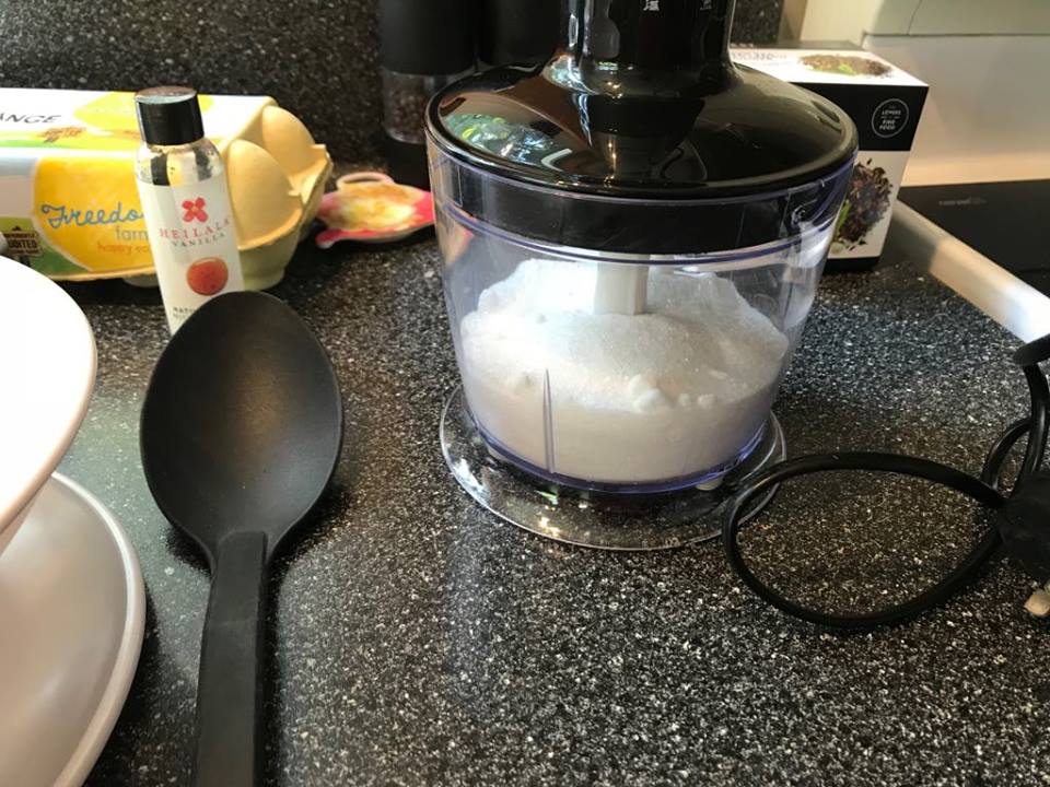 Making castor sugar #eeekkk