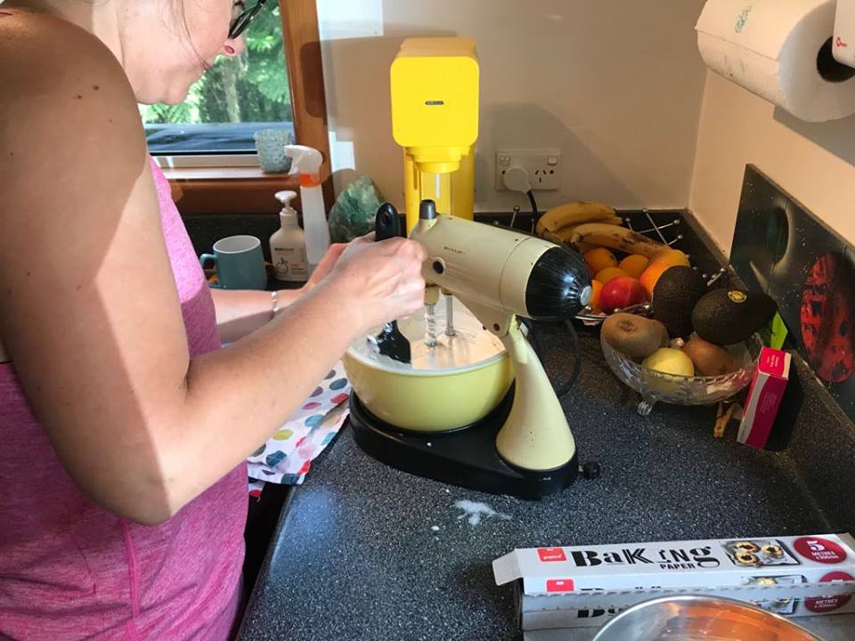 It smells like a train when it's running