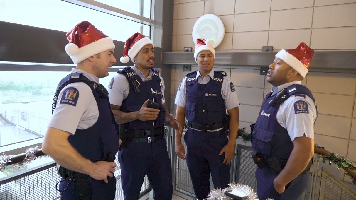 The New Zealand Police have released a special Christmas mashup - and it is beautiful!