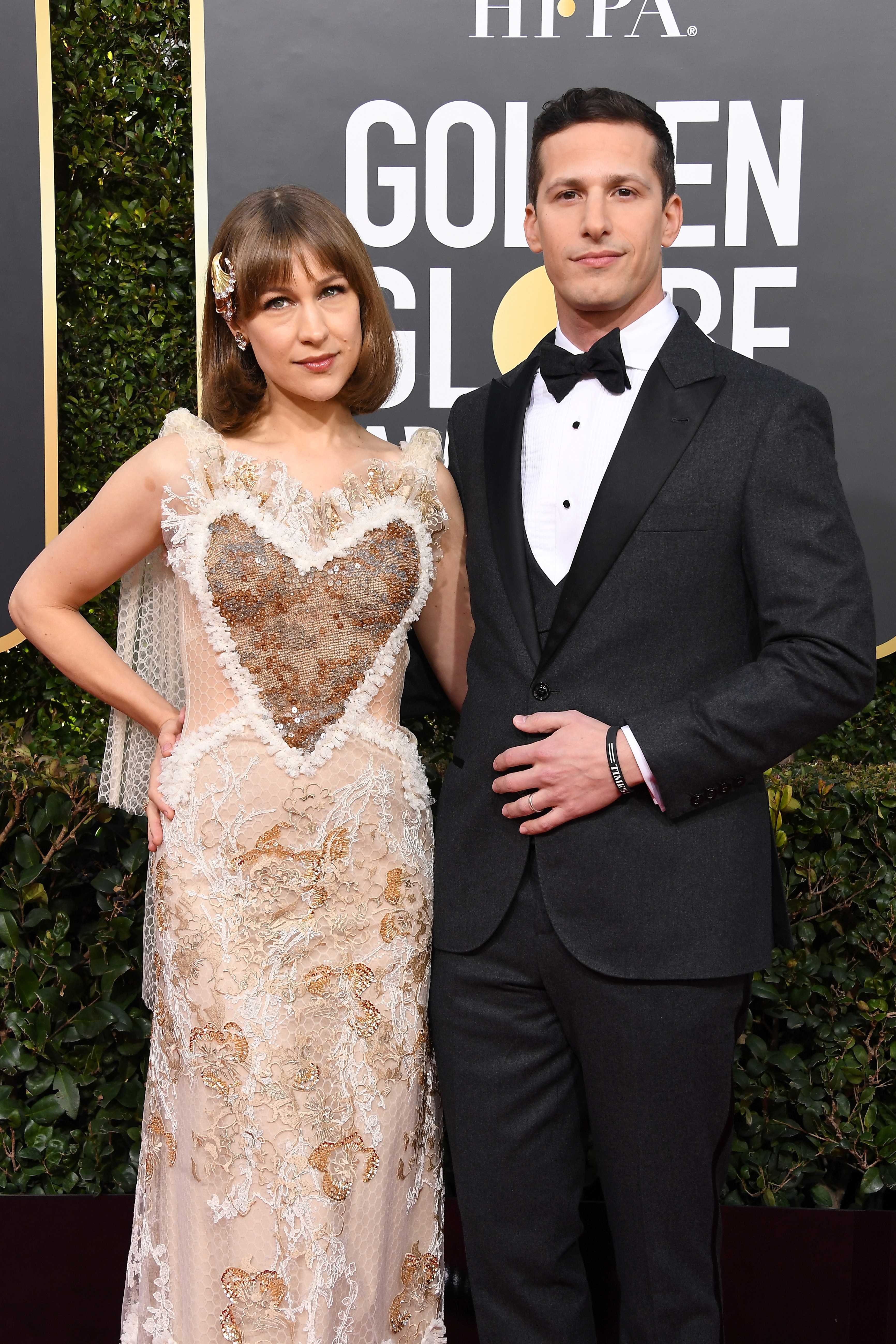 Joanna Newsom and Andy Samberg. Photo / Getty