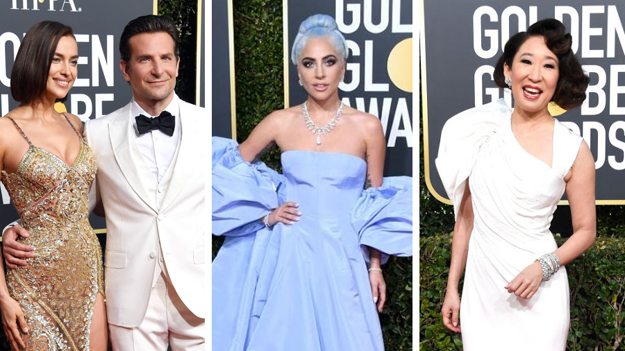 Take a look at the most stunning outfits from the 2019 Golden Globes