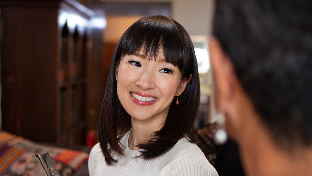 Watch Netflix's Marie Kondo's BRILLIANT hack for folding kid's clothes