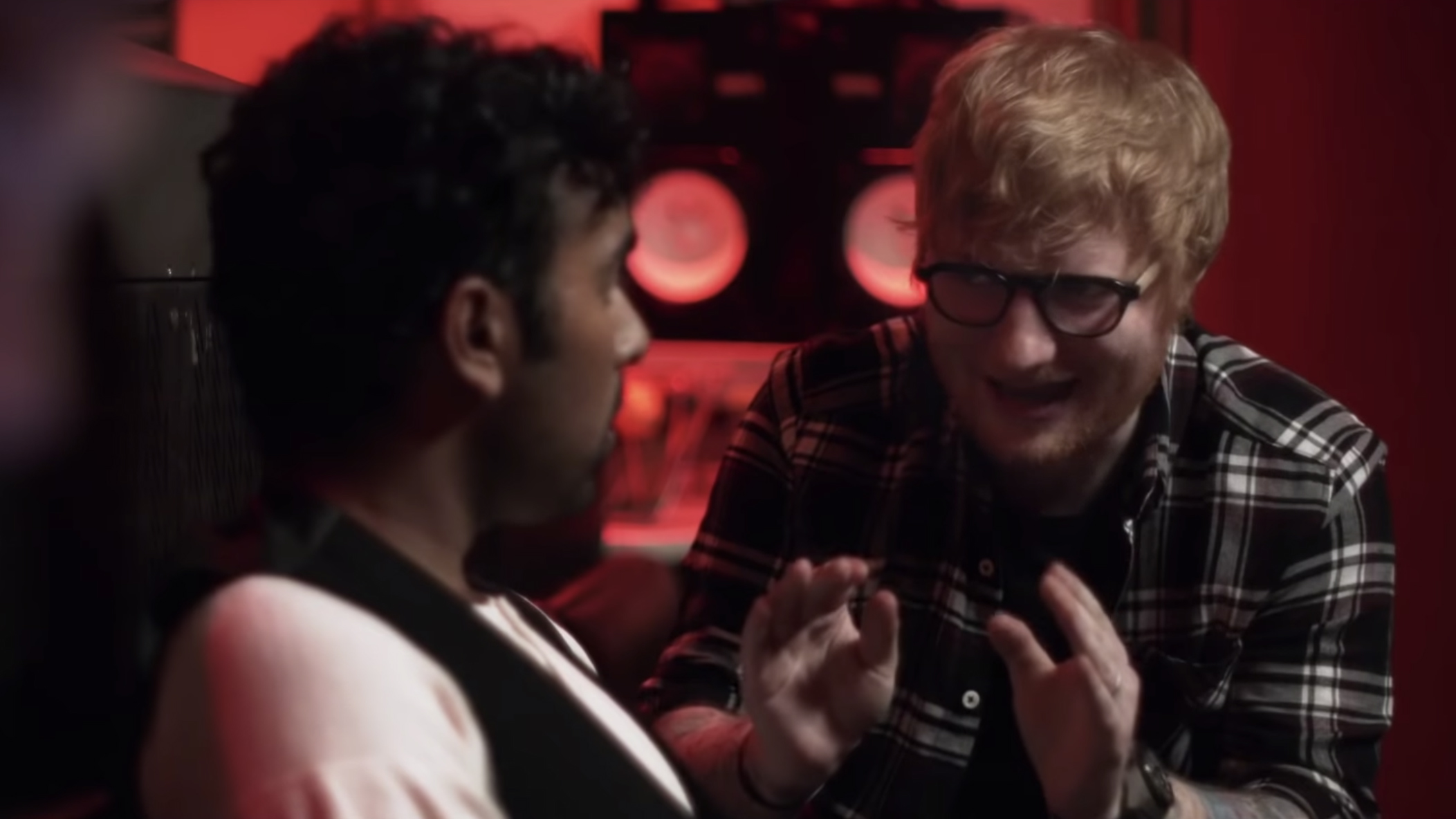 Watch Ed Sheeran and James Corden star in trailer for new Beatles movie musical