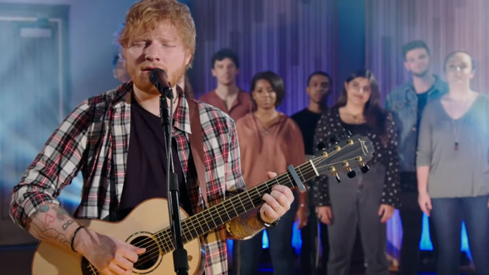 Ed Sheeran puts his spin on Elvis’ 'Can’t Help Falling In Love' and it is STUNNING!