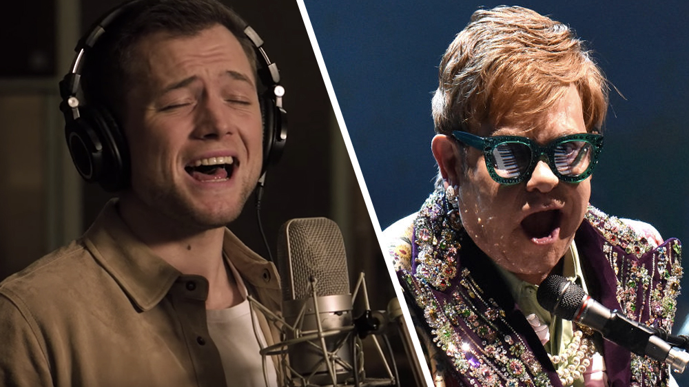Rocketman star sings Tiny Dancer in behind the scenes video and he sounds JUST like Elton John
