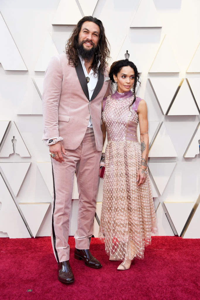 Jason Momoa and Lisa Bonet. Photo / Getty