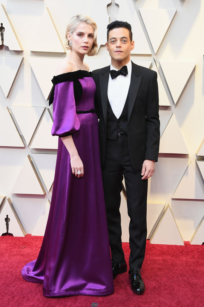 Lucy Boynton and Rami Malek. Photo / Getty