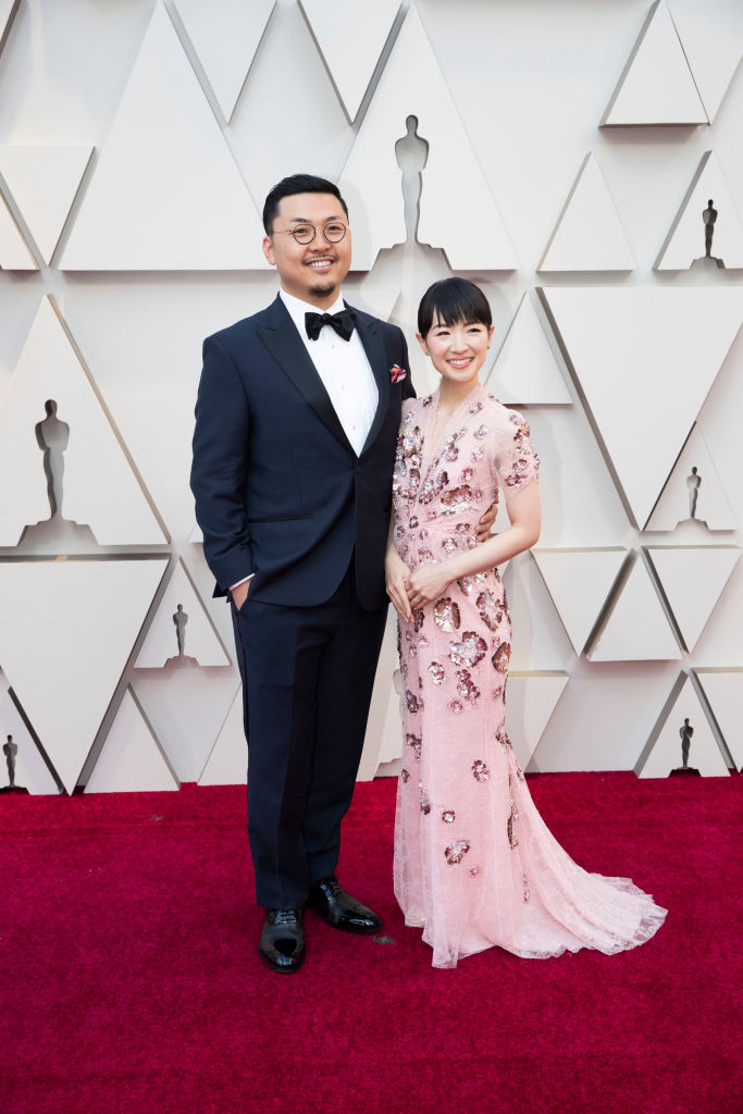 Takumi Kawahara and Marie Kondo. Photo / Getty