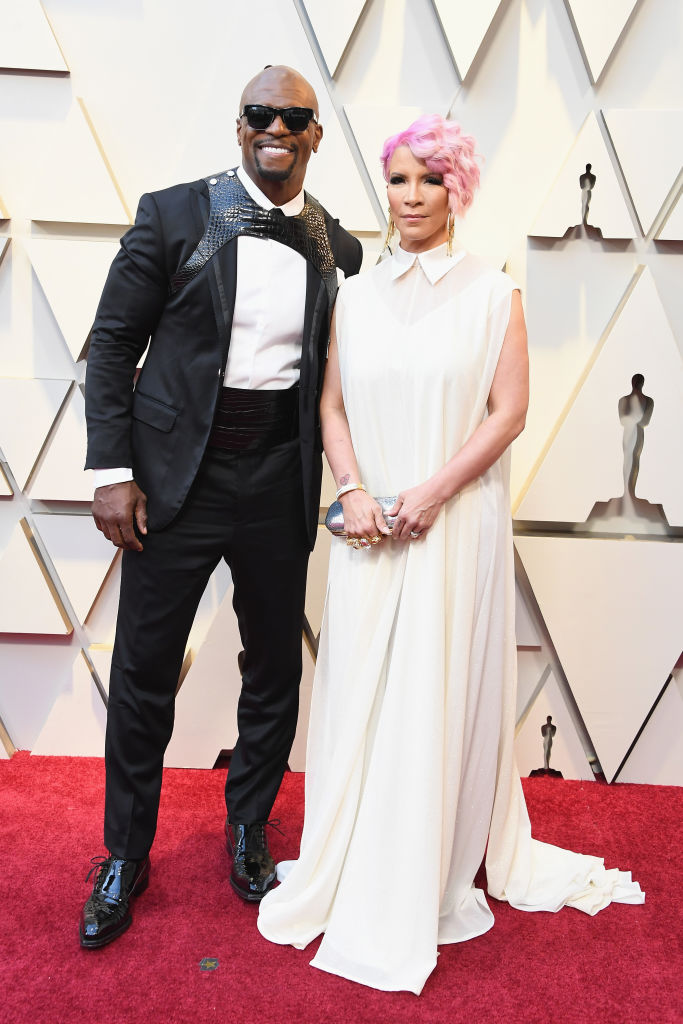 Terry Crews and Rebecca King-Crews. Photo / Getty