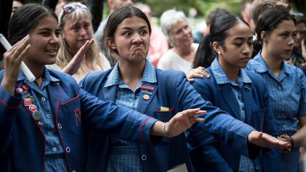 Christchurch Terror Attack: Thousands of students pay tribute to victims with emotional haka at Hagley Park