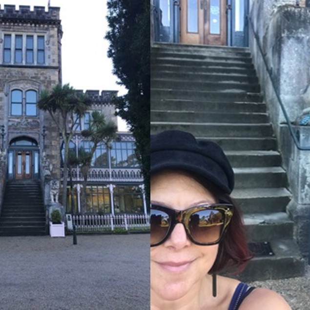 Got to stay at Larnach Castle. Amazing place to drive out to along the Peninsula. Beautiful castle and gardens