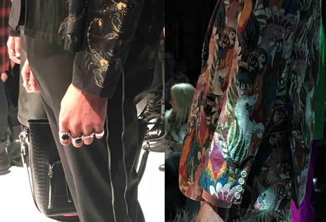 A few pics of the fashion we saw in the show