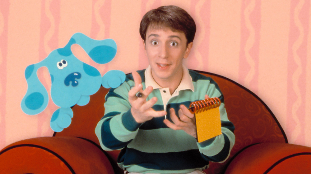Remember 'Blue's Clues'? It's been rebooted and here is your first look at the NEW 'Steve'!