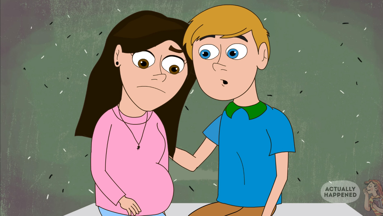 Powerful animated story of how a 16-year-old became a father has gone viral