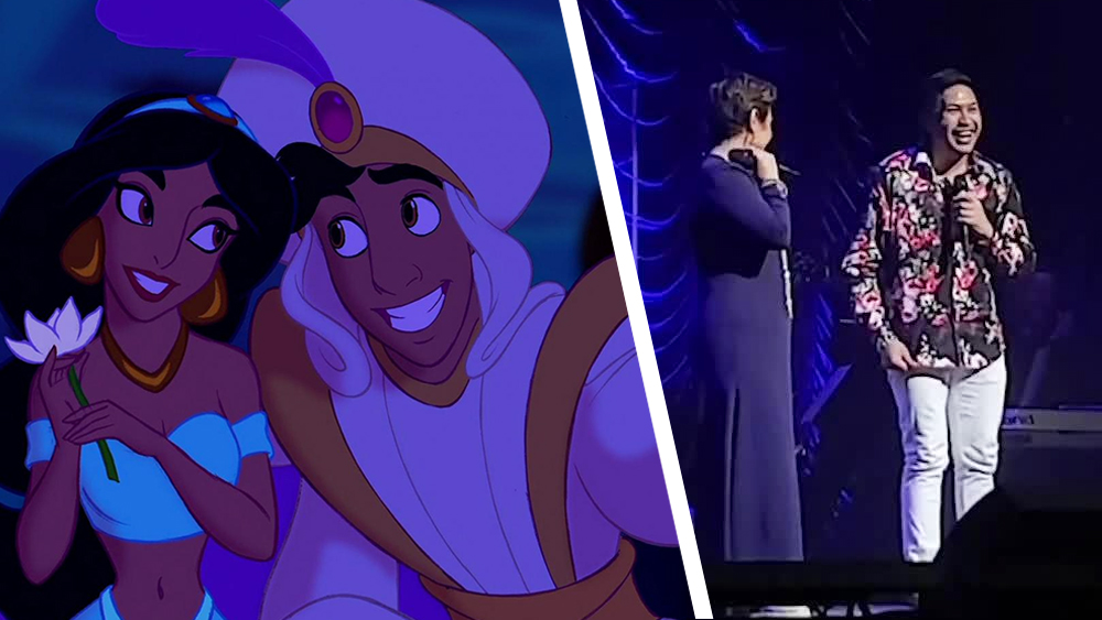 Kiwi star plucked from crowd to duet 'A Whole New World' with Disney Legend Lea Salonga