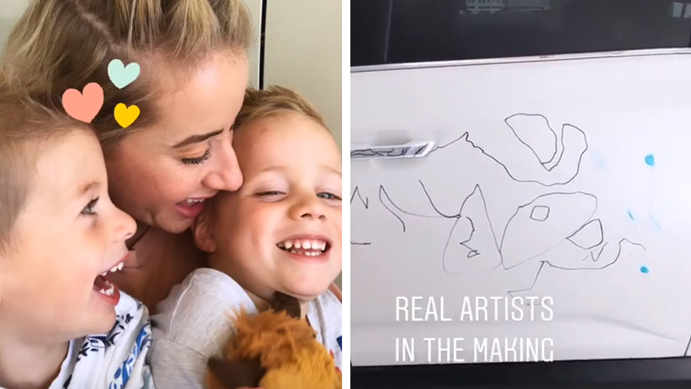 Mum catches her twin boys drawing on her car with permanent marker and her reaction is priceless