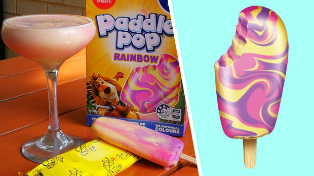 It Turns Out Rainbow Paddle Pop Cocktails Are A Thing And They Look So Tasty