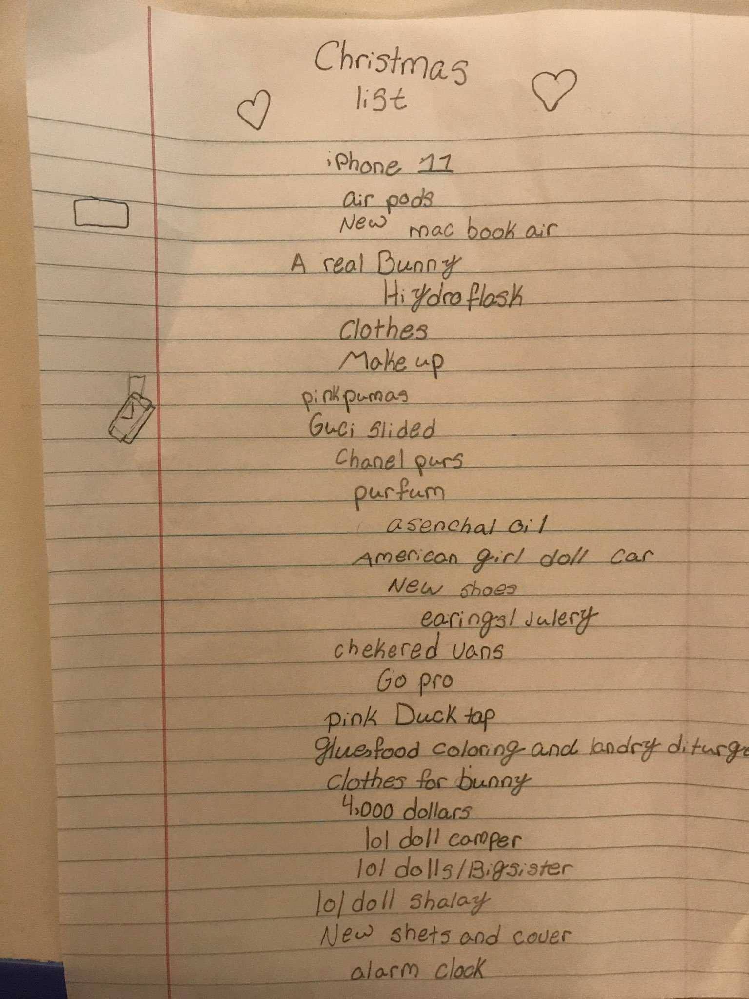 10 year old Girl s Ridiculous Christmas Wish List Filled With 10-year-old-girl-s-ridiculous-christmas-wish-list-filled-with