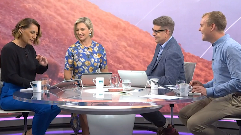 'Breakfast' host Jenny-May Clarkson proudly shows off stunning new 'wedding ring' tattoo