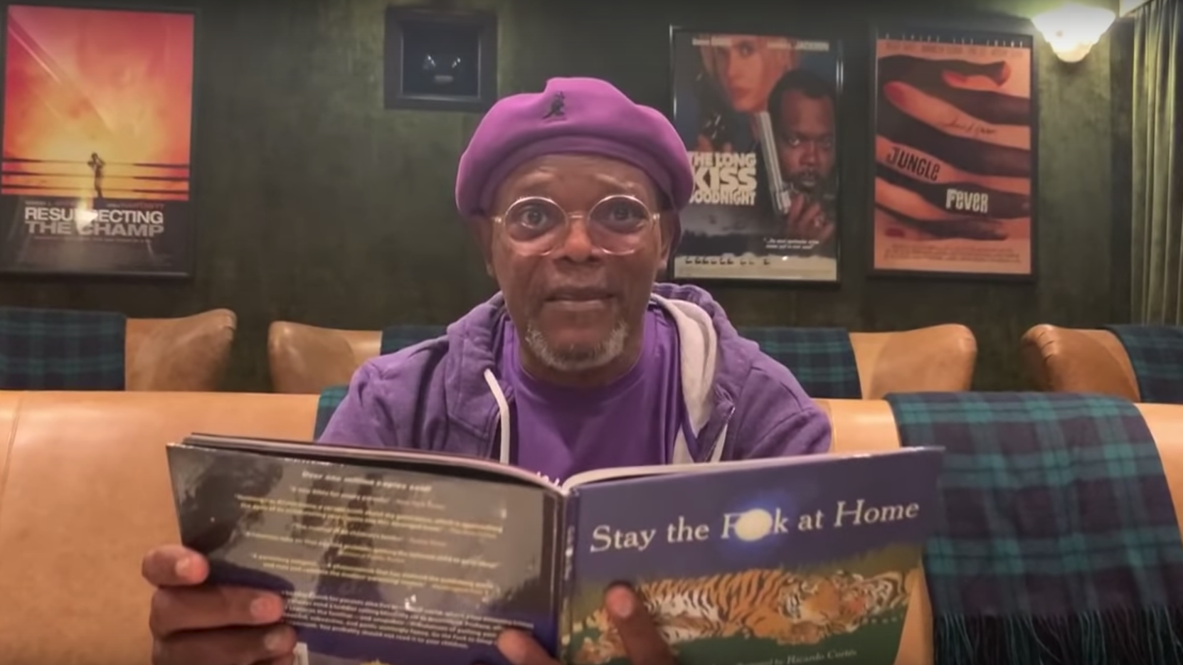 Samuel L Jackson goes viral after reading hilarious R-rated story book with Covid-19 twist