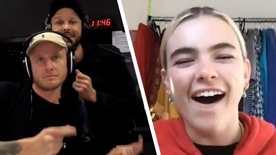 Jono and Ben perform the BENEE Tik Tok dance challenge for the Kiwi singer